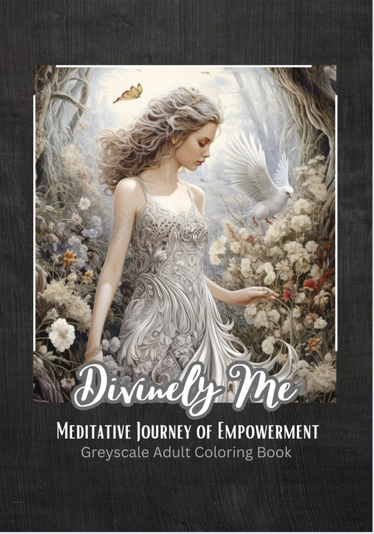 "Divinely Me" - A Captivating Coloring Book!
